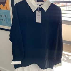 Sweater Shirt Dress Large NWT